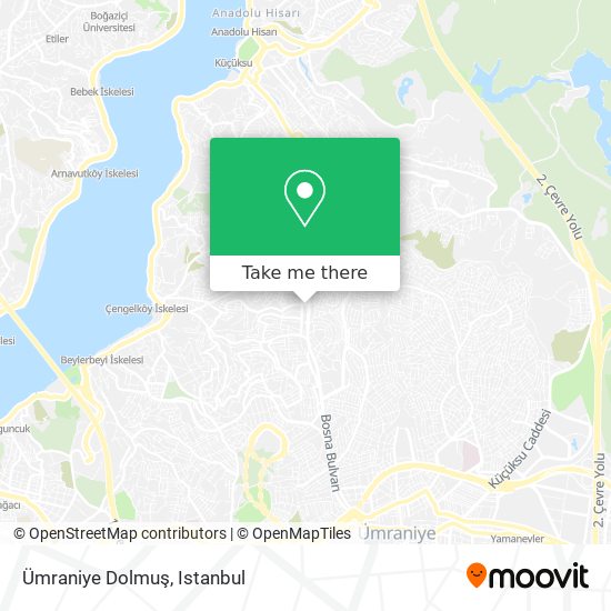 Ümraniye Dolmuş map