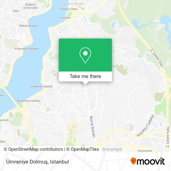 Ümraniye Dolmuş map