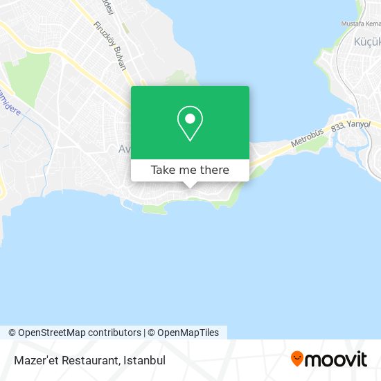 Mazer'et Restaurant map