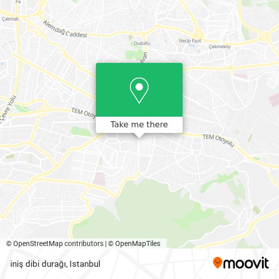 iniş dibi durağı map