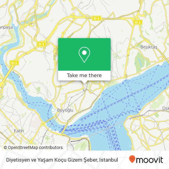 Diyetisyen ve Yaşam Koçu Gizem Şeber map