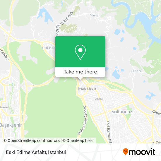 Eski Edirne Asfaltı map