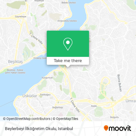 Beylerbeyi İlköğretim Okulu map