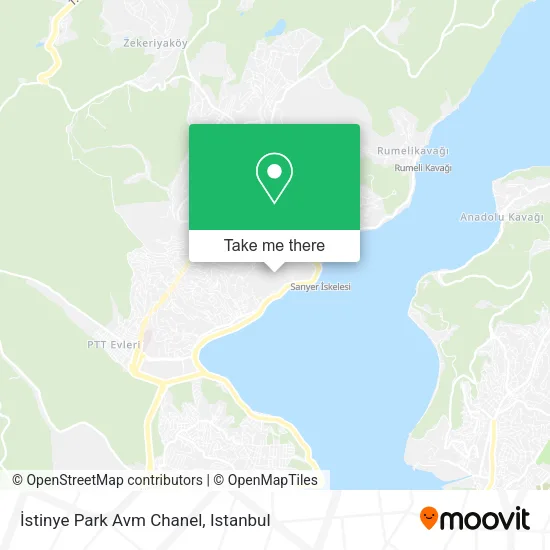 İstinye Park Avm Chanel map