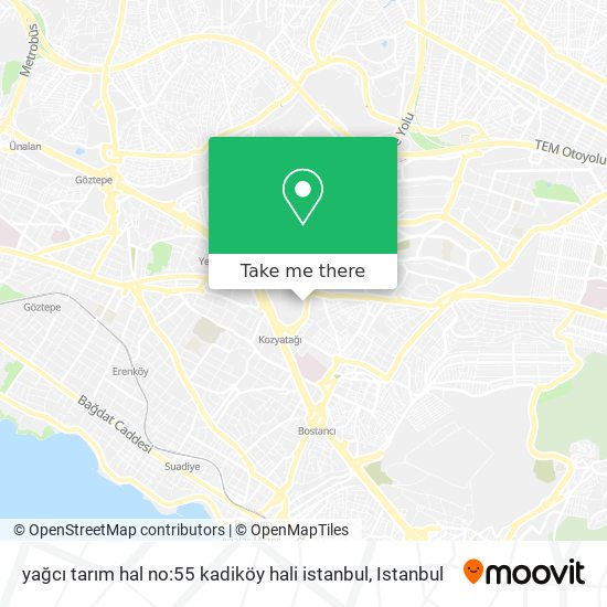 yağcı tarım hal no:55 kadiköy hali istanbul map