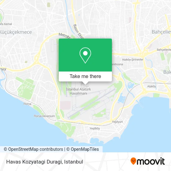 Havas Kozyatagi Duragi map