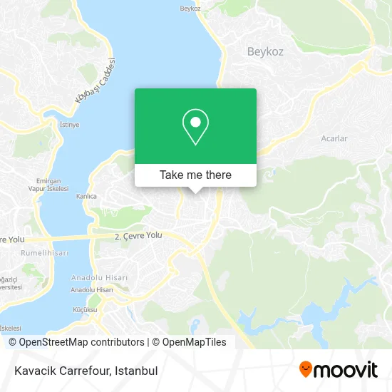 Kavacik Carrefour map