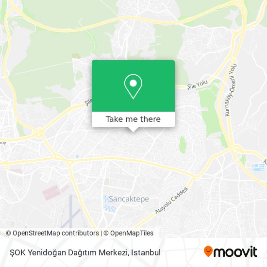 ŞOK Yenidoğan Dağıtım Merkezi map