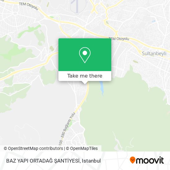 BAZ YAPI ORTADAĞ ŞANTİYESİ map