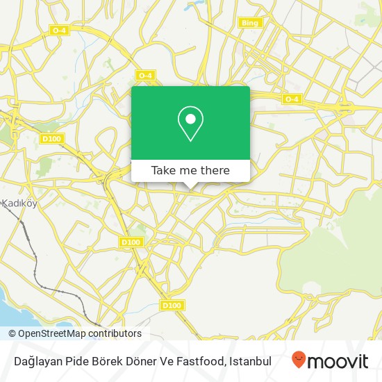 Dağlayan Pide Börek Döner Ve Fastfood map