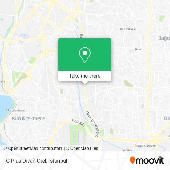 G Plus Divan Otel map