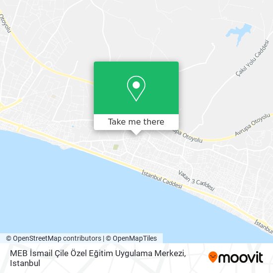MEB İsmail Çile Özel Eğitim Uygulama Merkezi map