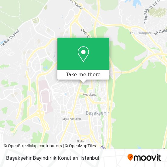 Başakşehir Bayındırlık Konutları map