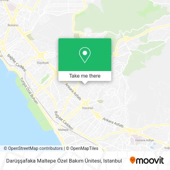Darüşşafaka Maltepe Özel Bakım Ünitesi map
