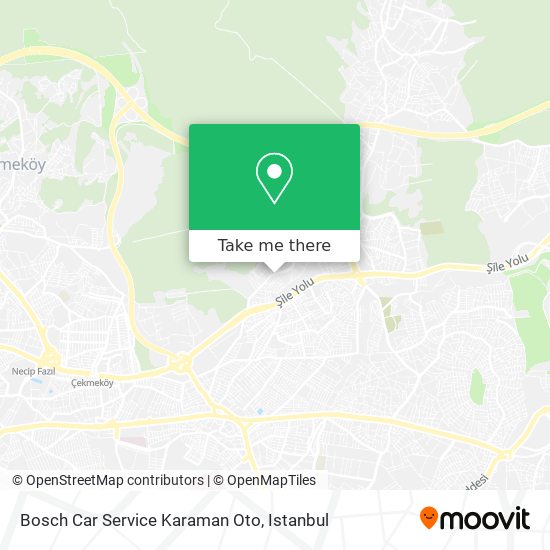 Bosch Car Service Karaman Oto map