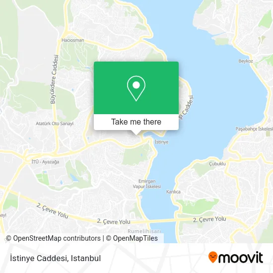 İstinye Caddesi map