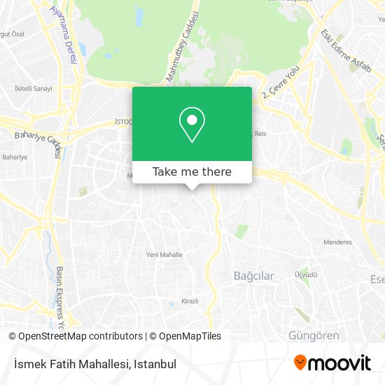 İsmek Fatih Mahallesi map
