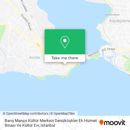 Barış Manço Kültür Merkezi Denizköşkler Ek Hizmet Binası Ve Kültür Evi map