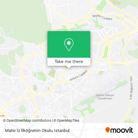 Mahir İz İlköğretim Okulu map