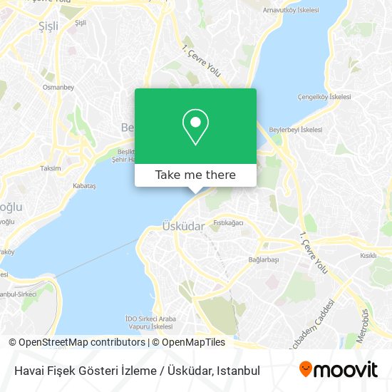 Havai Fişek Gösteri İzleme / Üsküdar map