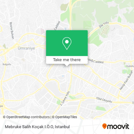 Mebruke Salih Koçak I.Ö.O map