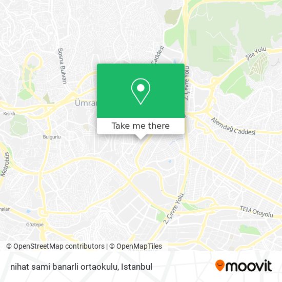 nihat sami banarli ortaokulu map