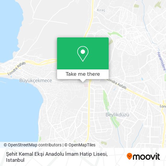 Şehit Kemal Ekşi Anadolu İmam Hatip Lisesi map