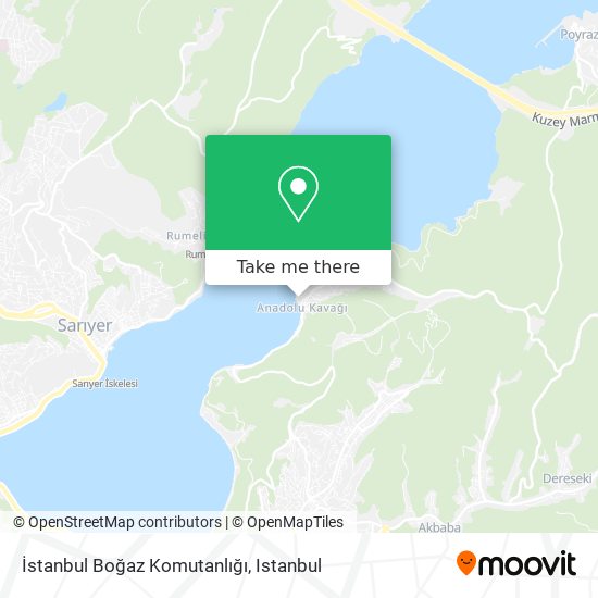 İstanbul Boğaz Komutanlığı map