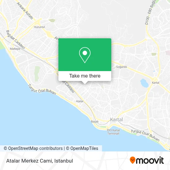 Atalar Merkez Cami map