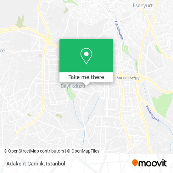 Adakent Çamlık map
