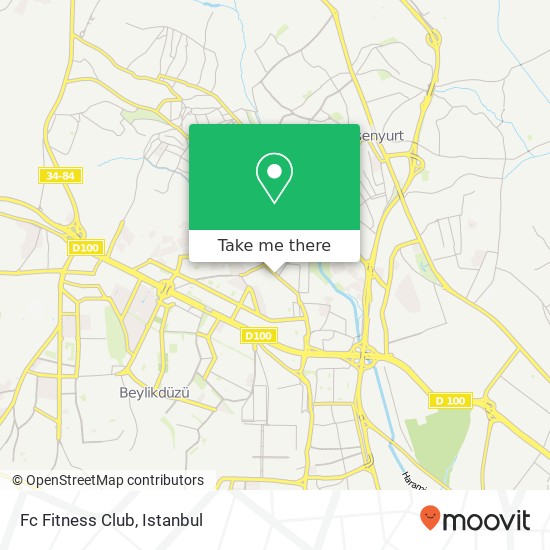 Fc Fitness Club map