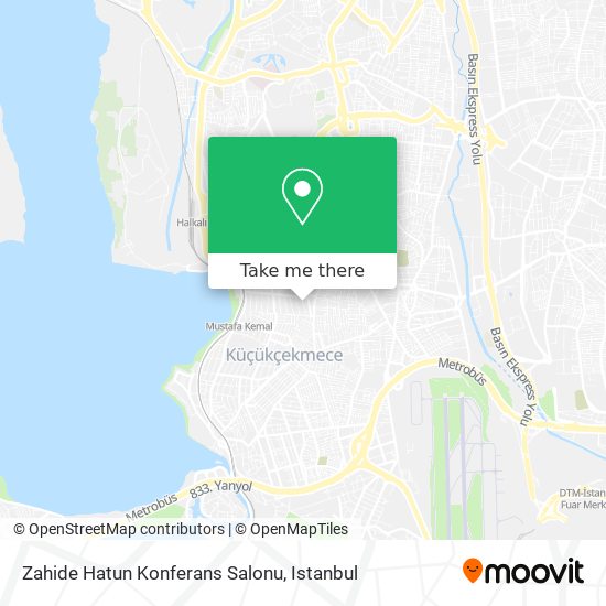 Zahide Hatun Konferans Salonu map