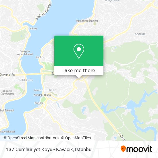 137 Cumhuriyet Köyü - Kavacık map