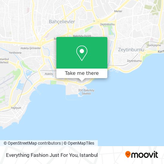 Everything Fashion Just For You map