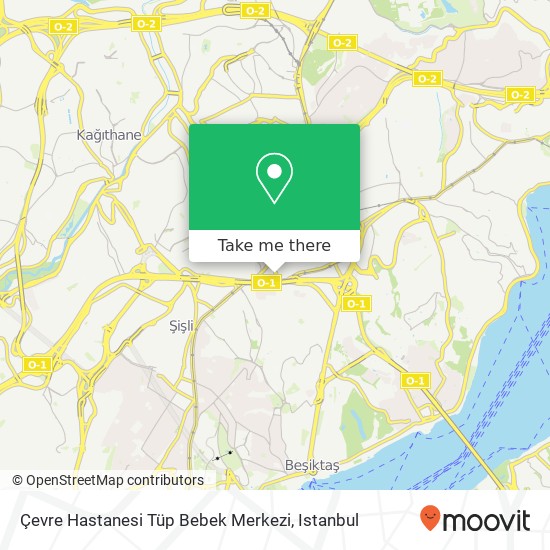 Çevre Hastanesi Tüp Bebek Merkezi map