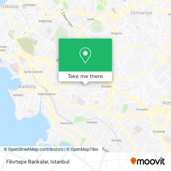 Fikırtepe Bankalar map