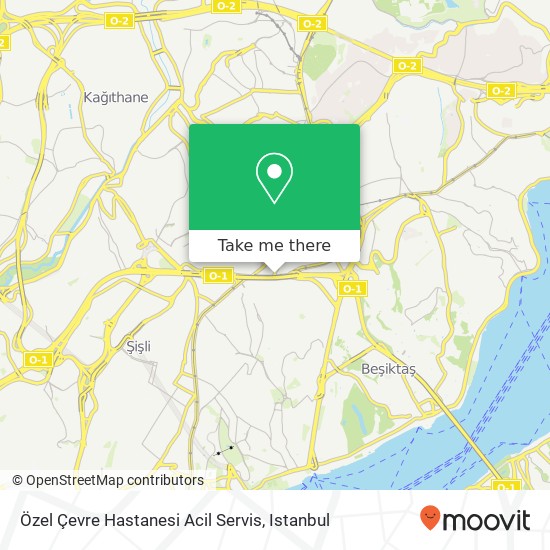 Özel Çevre Hastanesi Acil Servis map