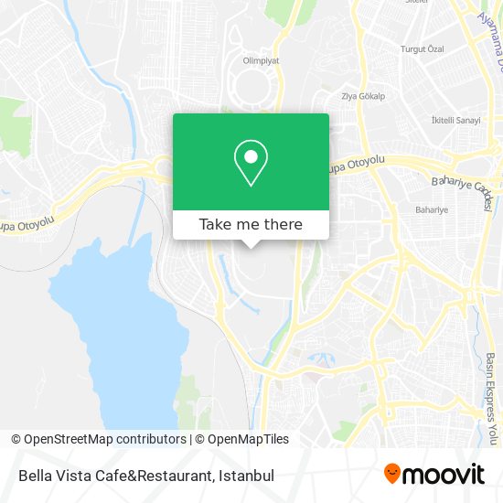 Bella Vista Cafe&Restaurant map