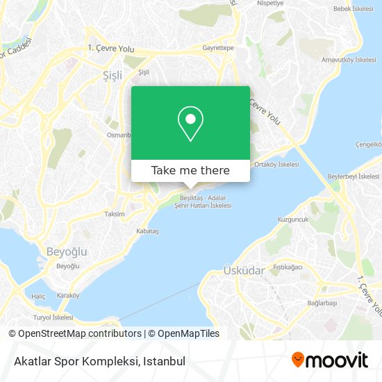 Akatlar Spor Kompleksi map