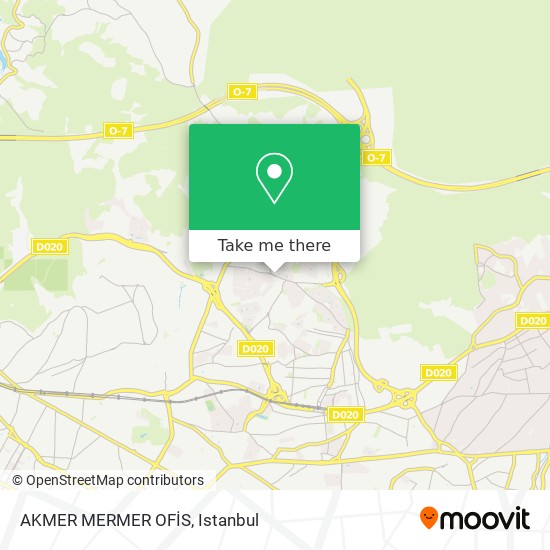 AKMER MERMER OFİS map