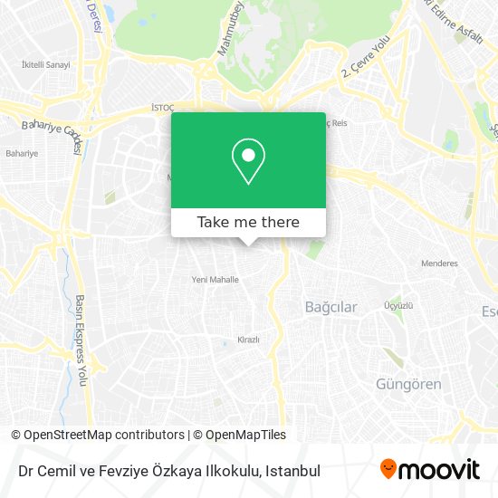Dr Cemil ve Fevziye Özkaya Ilkokulu map