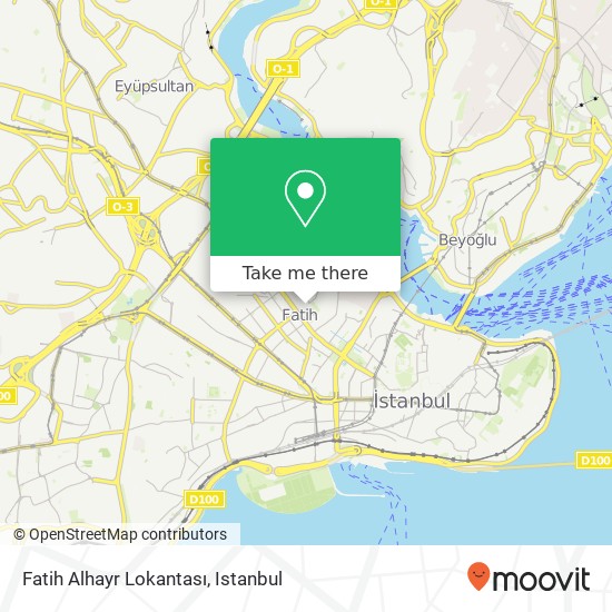 Fatih Alhayr Lokantası map
