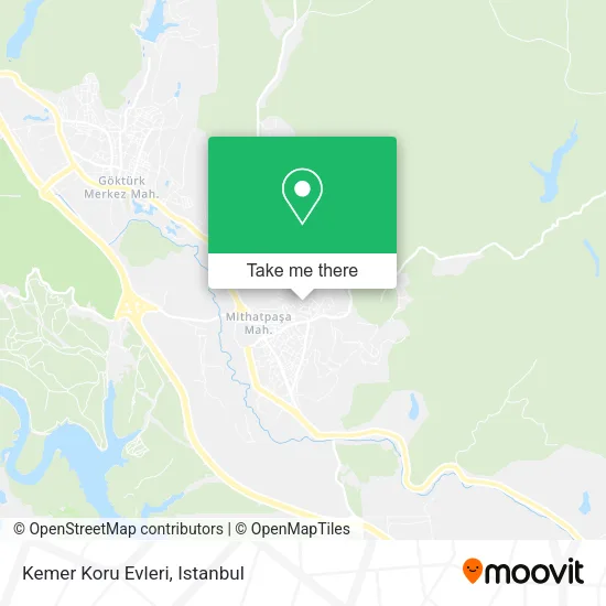Kemer Koru Evleri map
