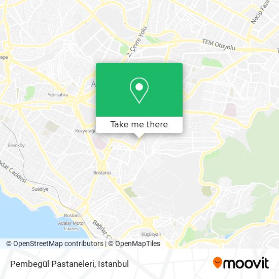 Pembegül Pastaneleri map