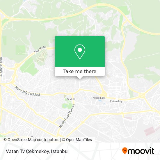 Vatan Tv Çekmeköy map