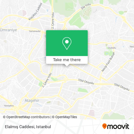 Elalmış Caddesi map