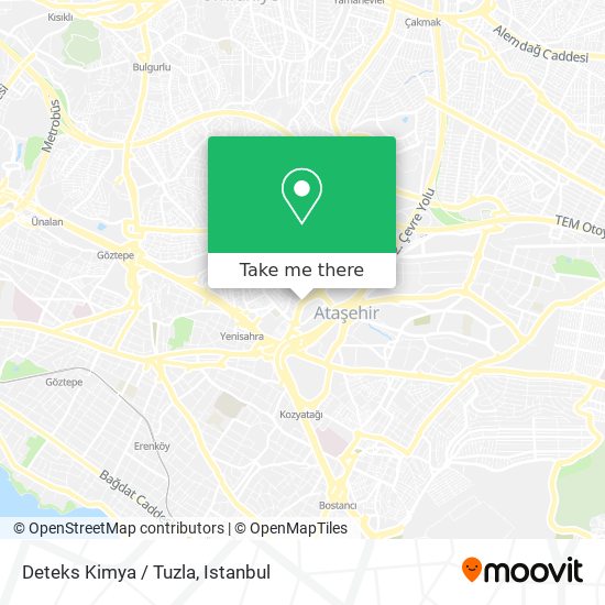 Deteks Kimya / Tuzla map