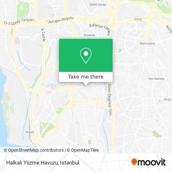 Halkalı Yüzme Havuzu map