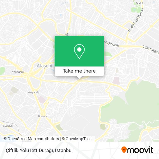 Çiftlik Yolu İett Durağı map