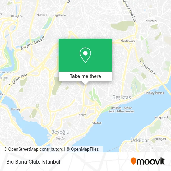 Big Bang Club map